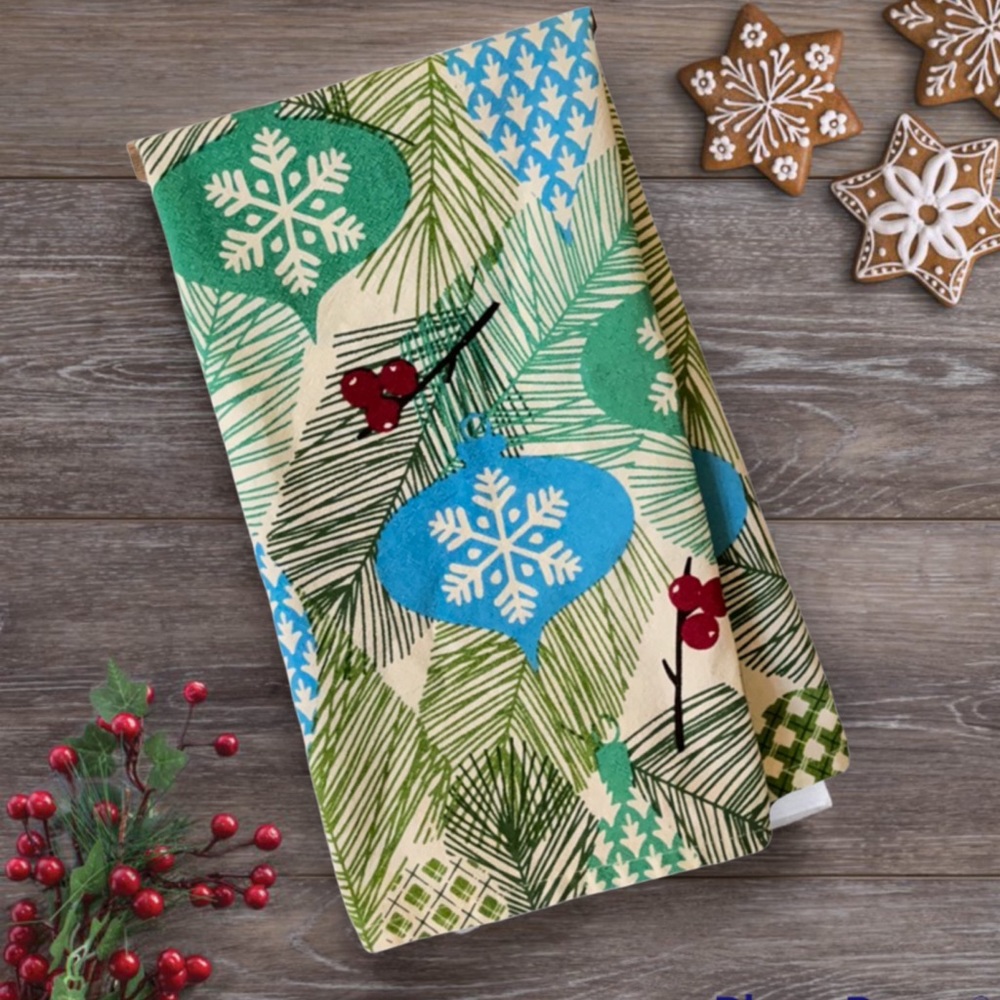 World Market Christmas Tea Towel